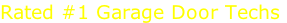 Rated #1 Garage Door Techs